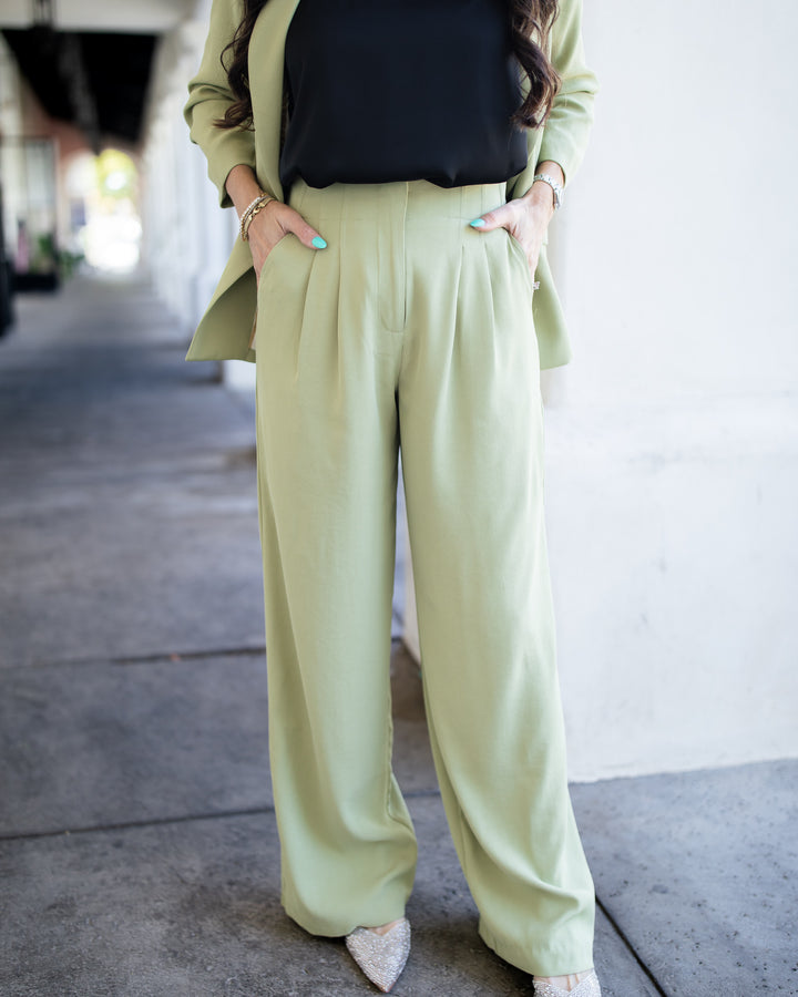 The Romy Pants - Sage