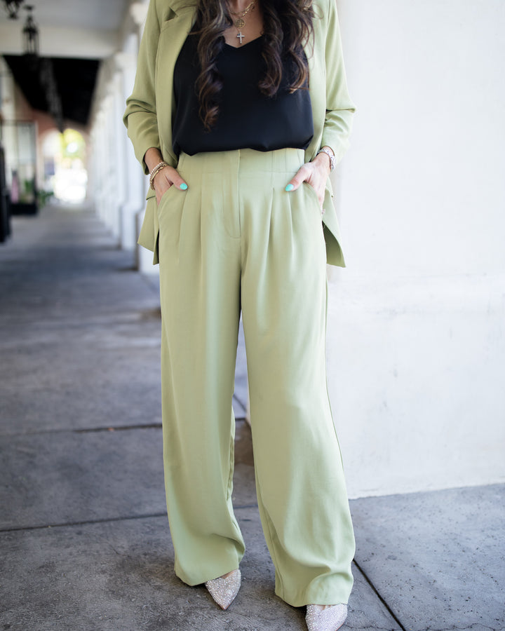 The Romy Pants - Sage
