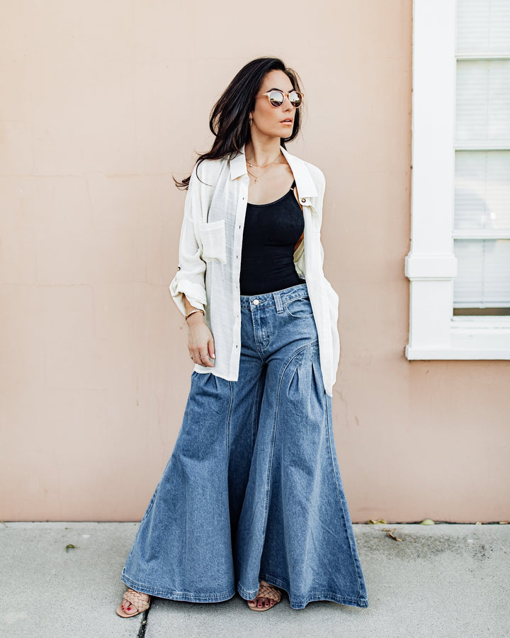 The Jessie Wide Leg Jeans