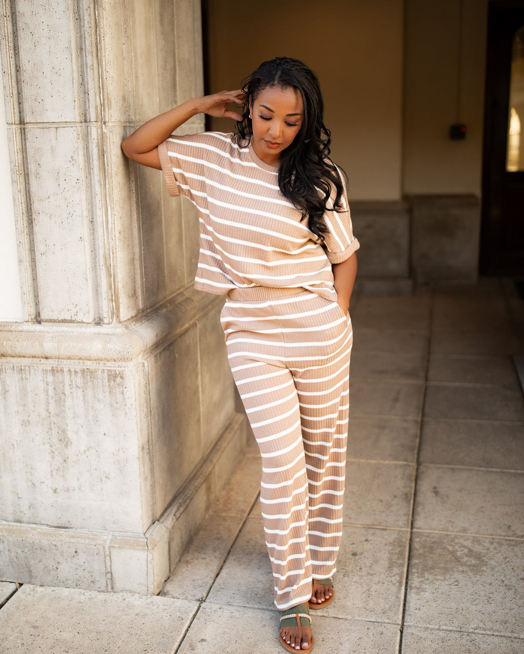 The Emilia Striped Pants