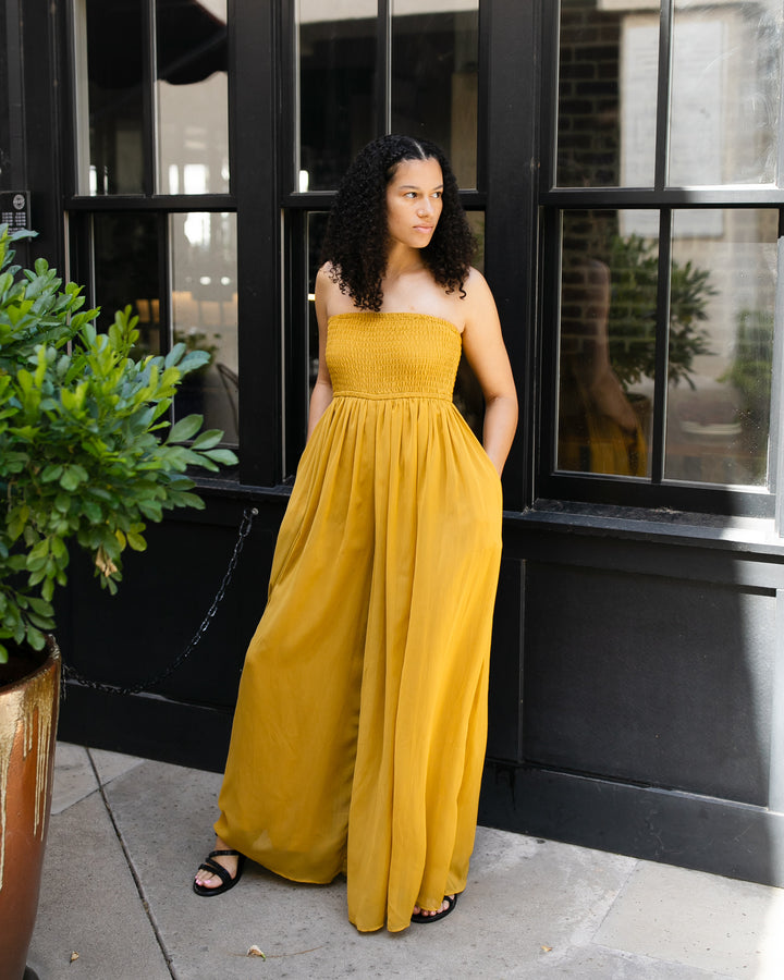 The Josephina Strapless Jumpsuit