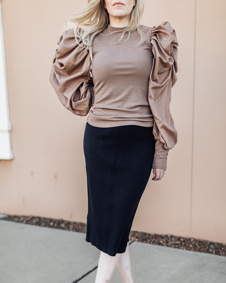 The Angelica Puff Sleeve Blouse