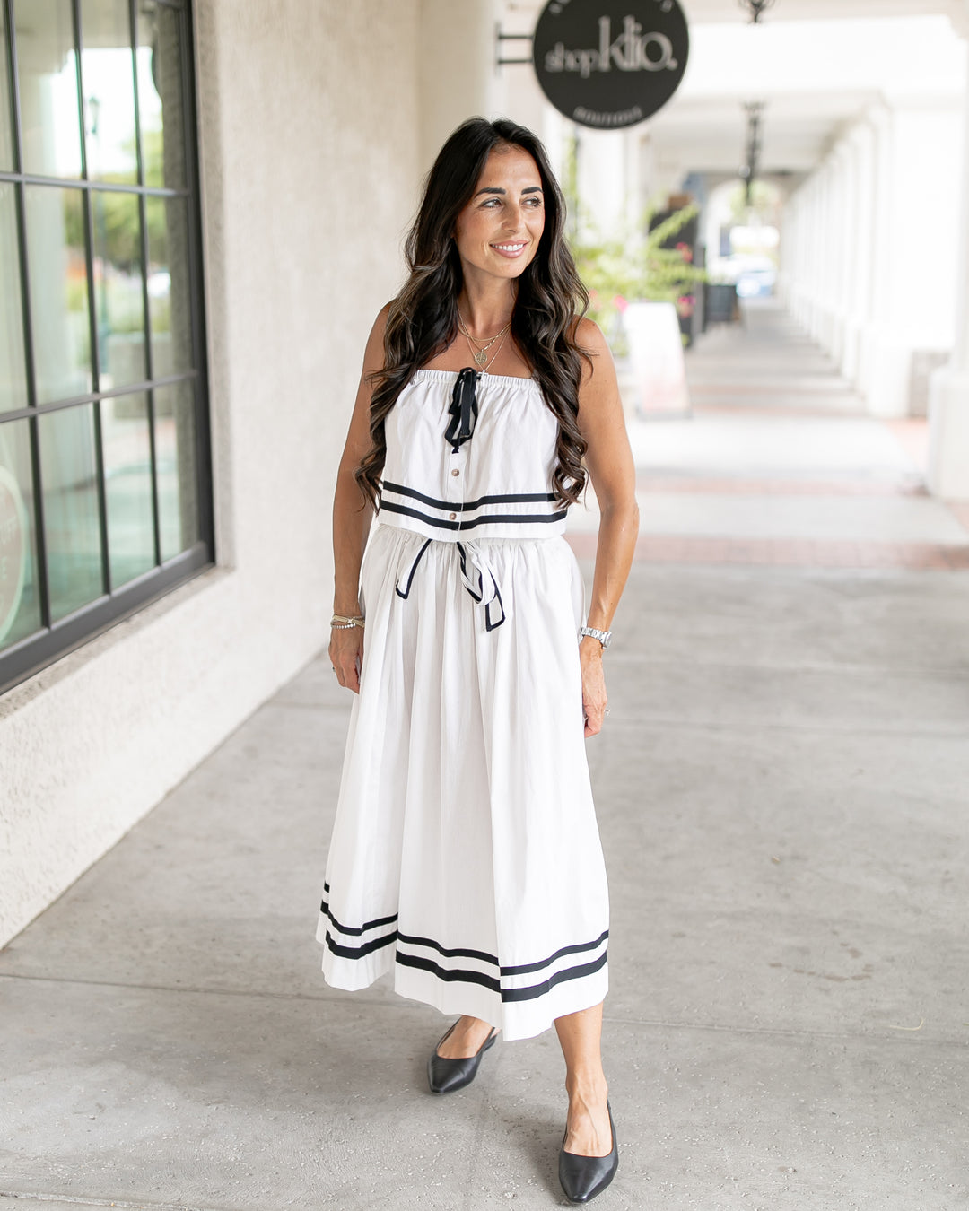 The Eliza Bow Tie Top