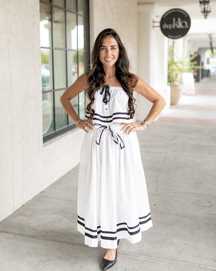 The Eliza Bow Tie Top