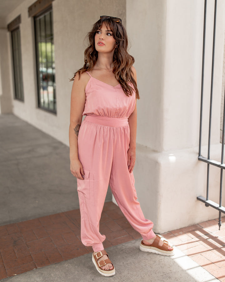 The Lacey Jogger Style Jumpsuit