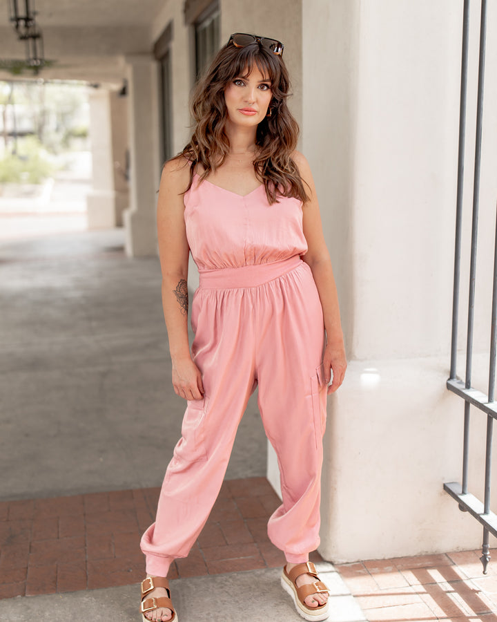 The Lacey Jogger Style Jumpsuit