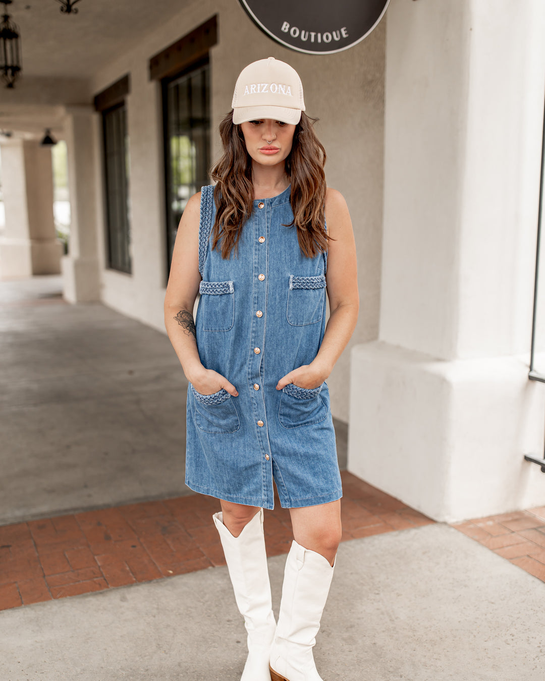 The Sofia Denim Dress