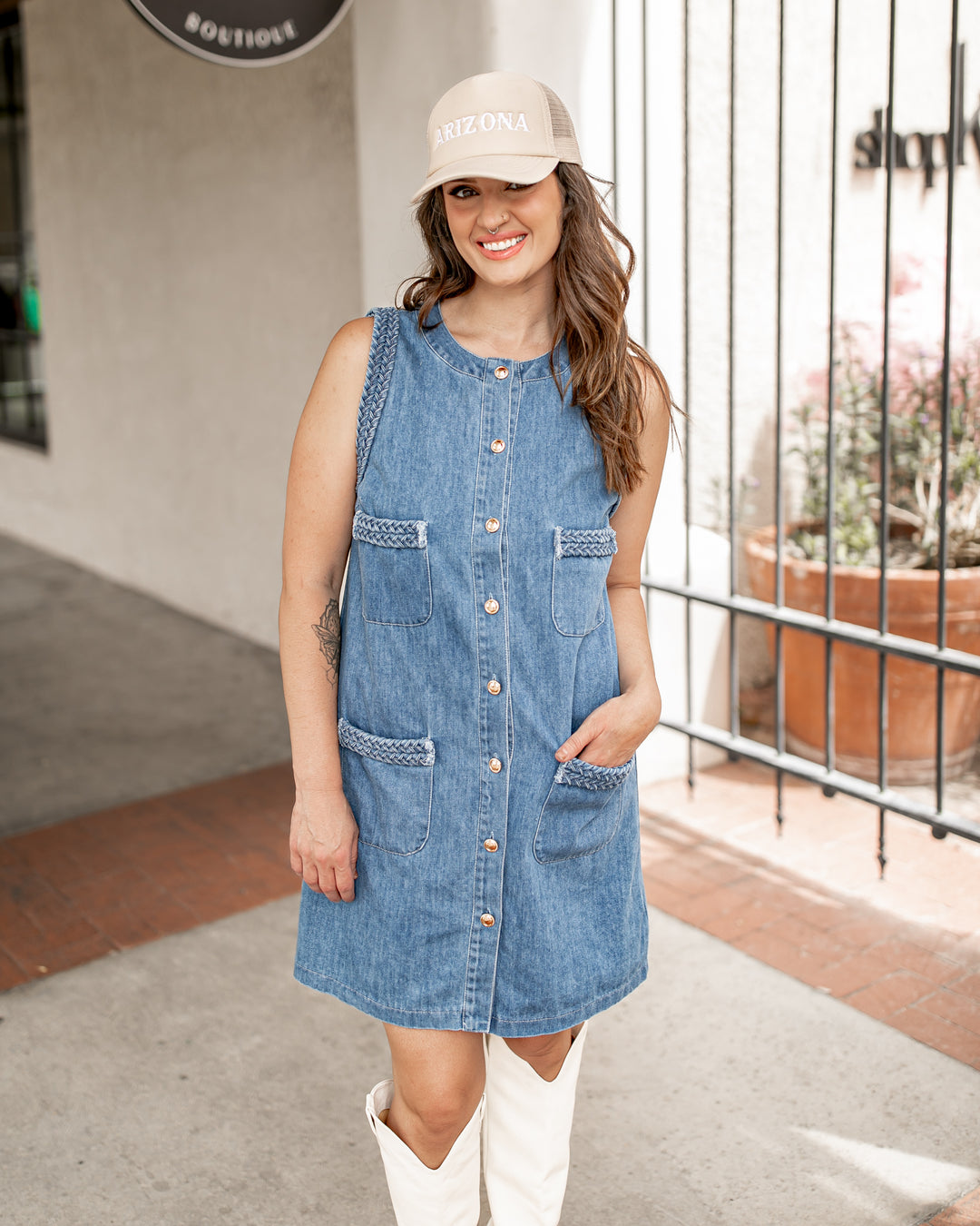 The Sofia Denim Dress