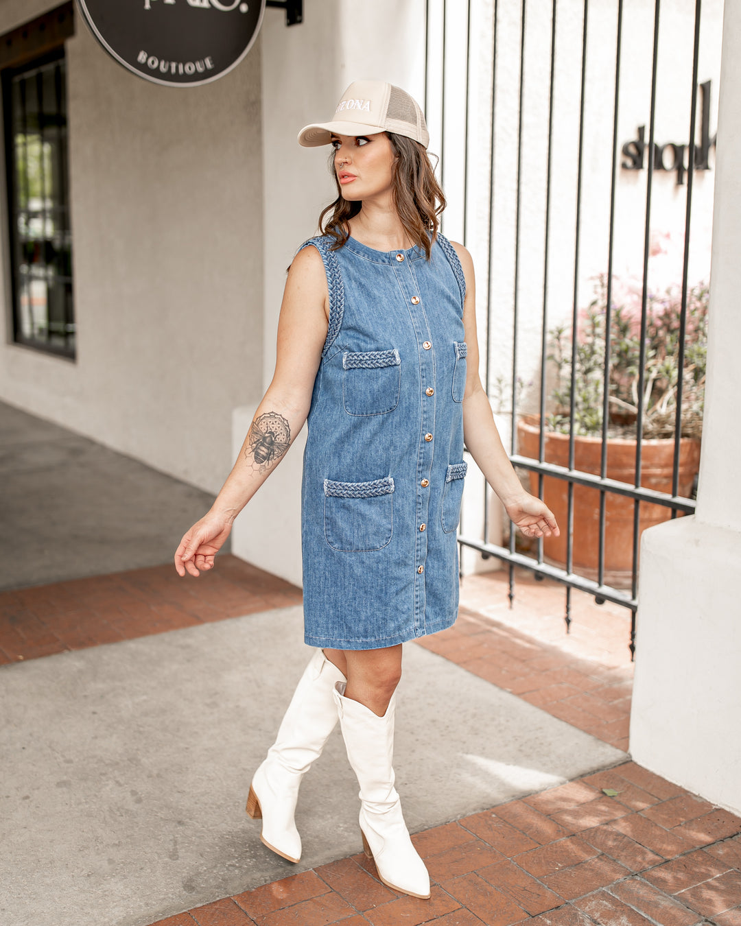 The Sofia Denim Dress