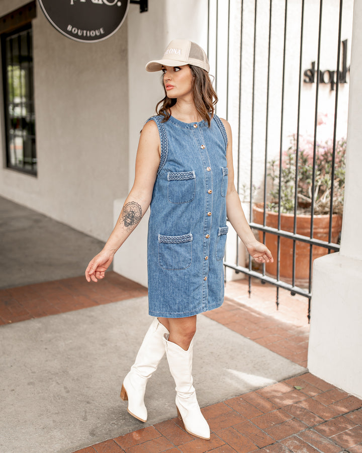 The Sofia Denim Dress