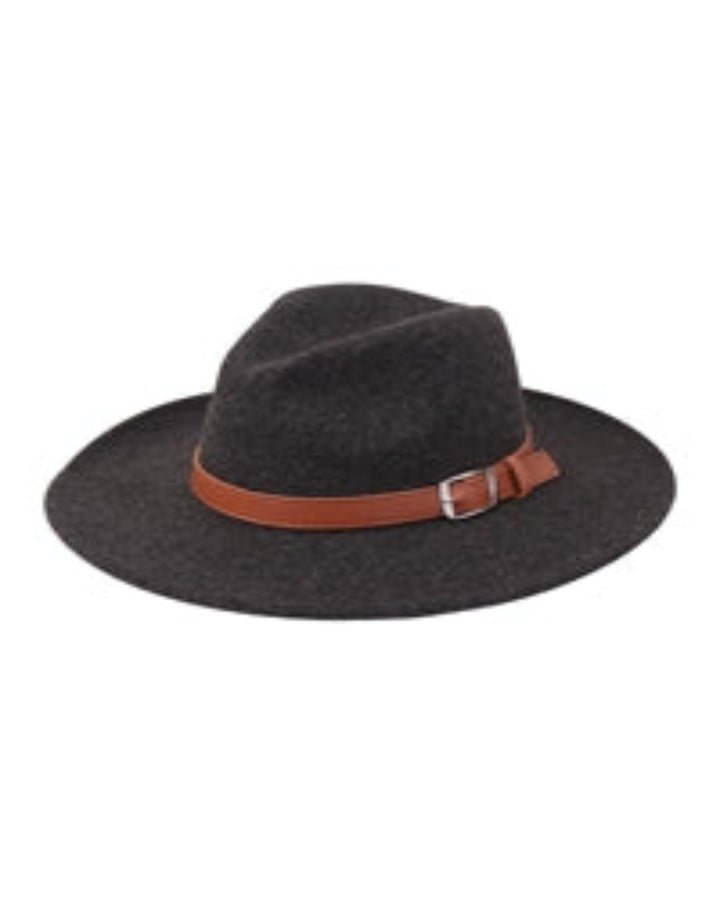 Brim Hat with Adjustable Buckle