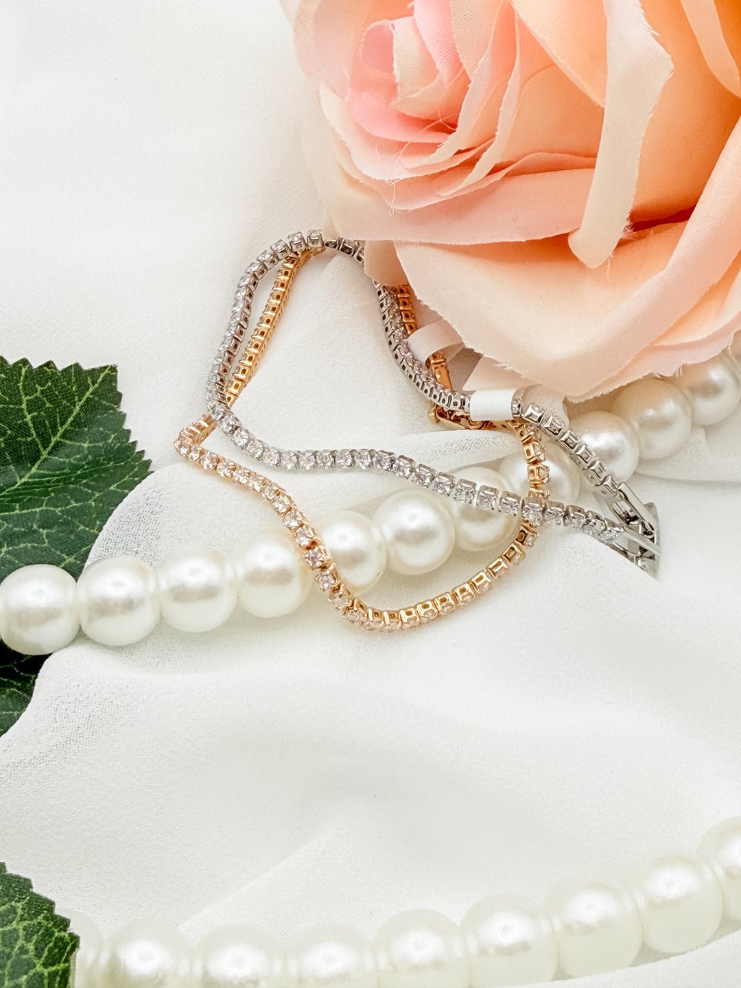 The Elizabeth Rhinestone Bracelet