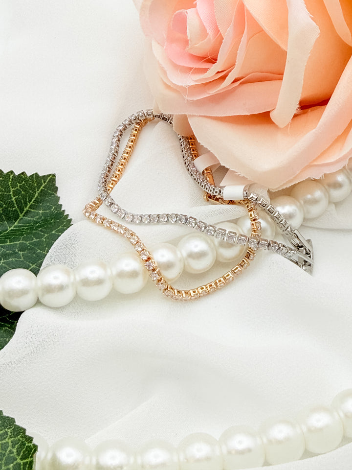 The Elizabeth Rhinestone Bracelet