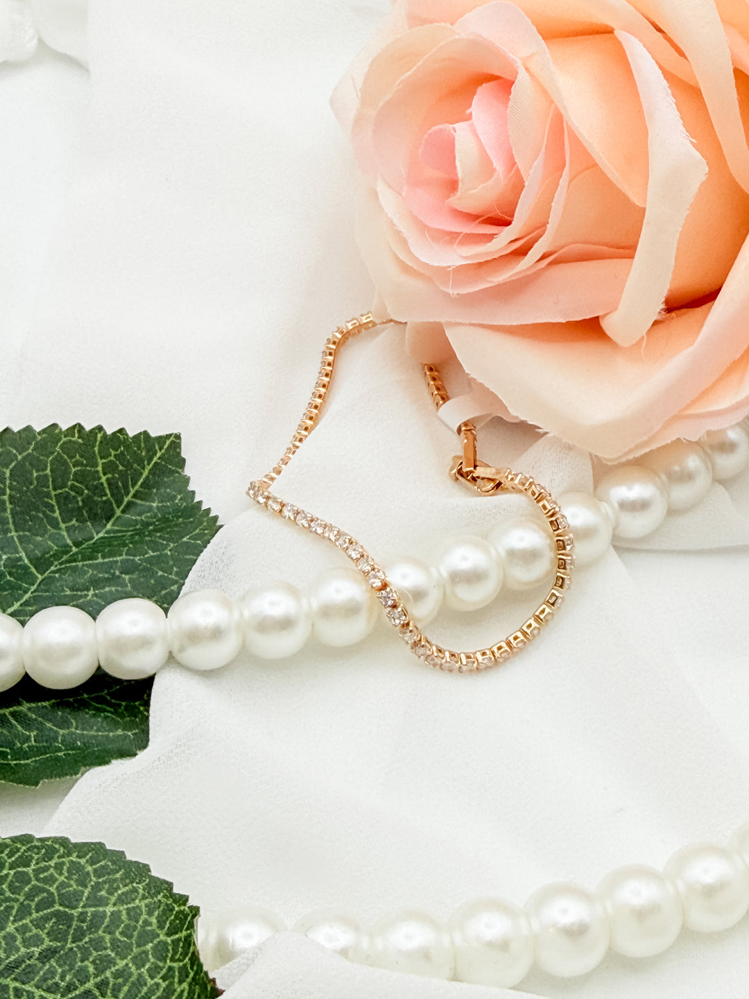 The Elizabeth Rhinestone Bracelet