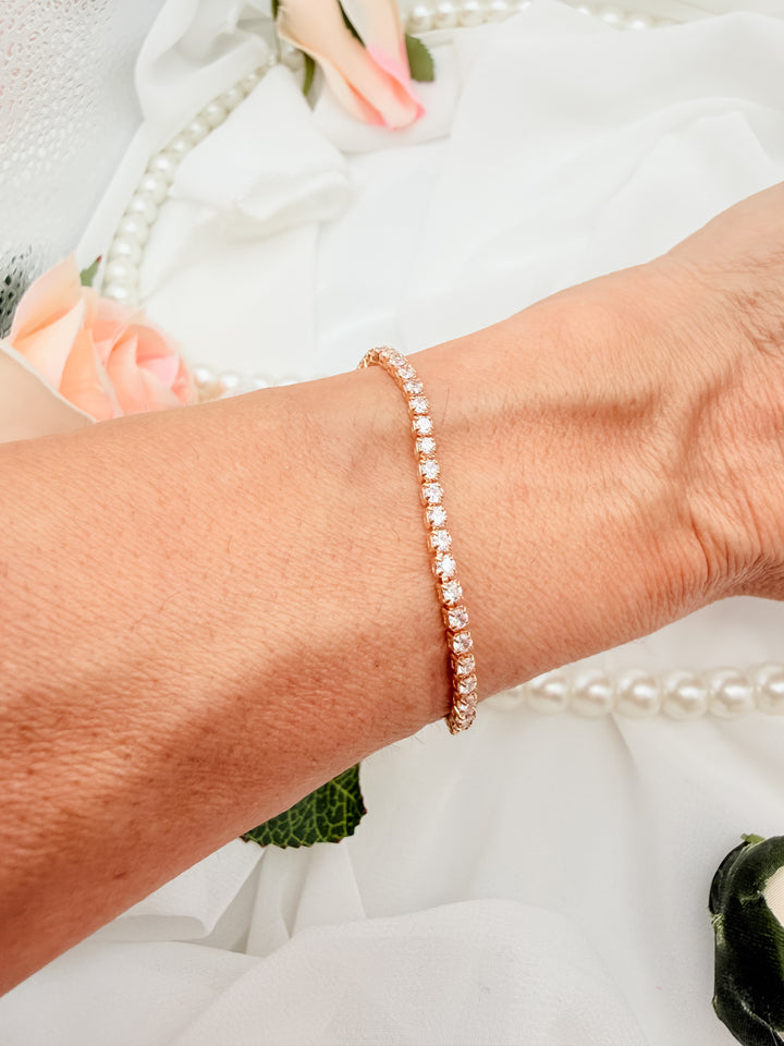 The Elizabeth Rhinestone Bracelet