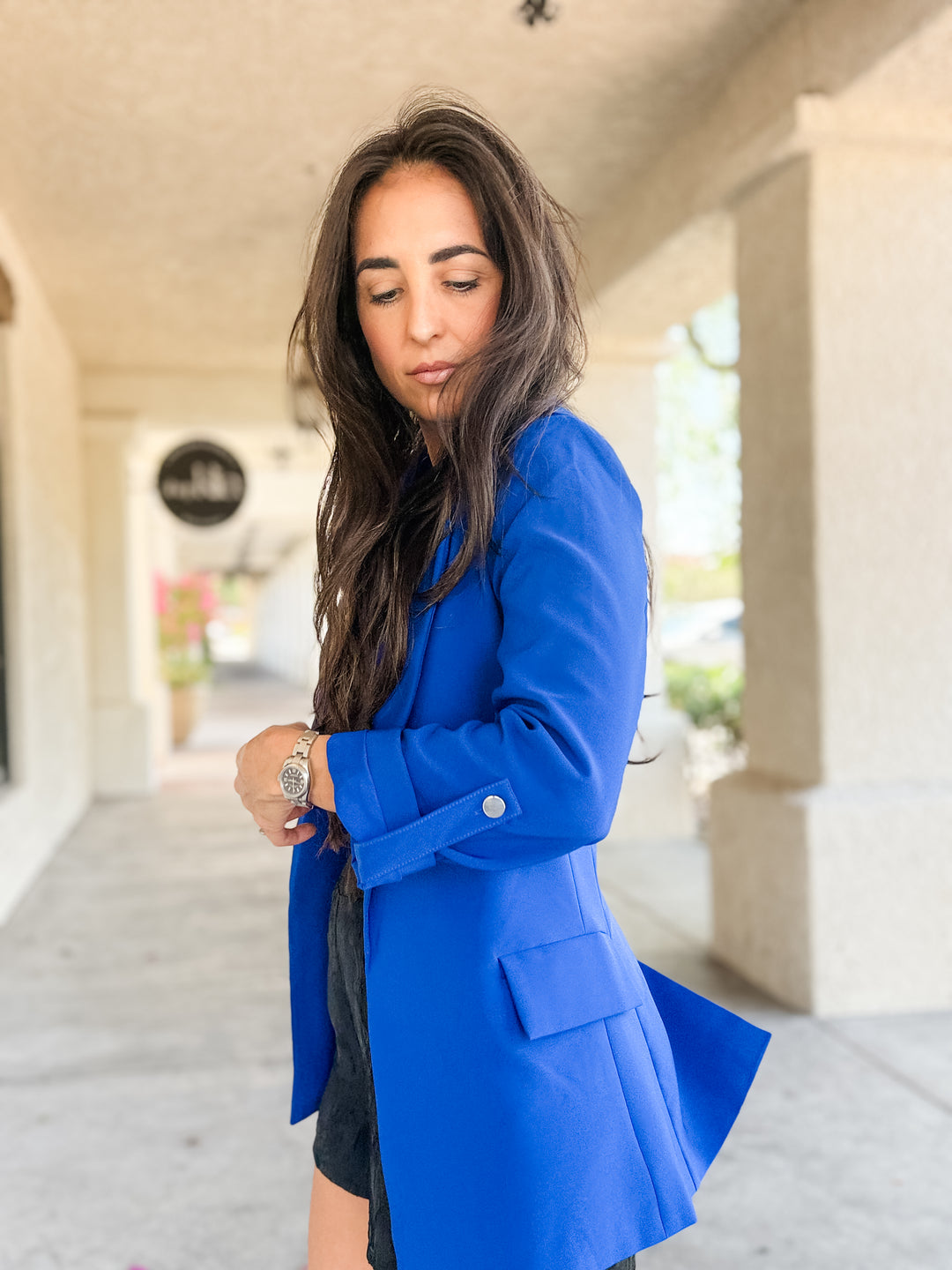 The Tailored Blazer - Royal Blue