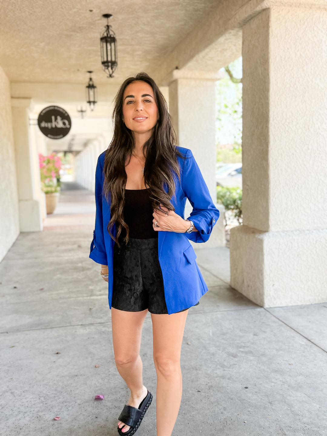 The Tailored Blazer - Royal Blue