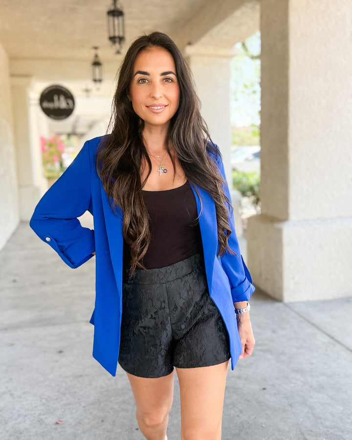 The Tailored Blazer - Royal Blue