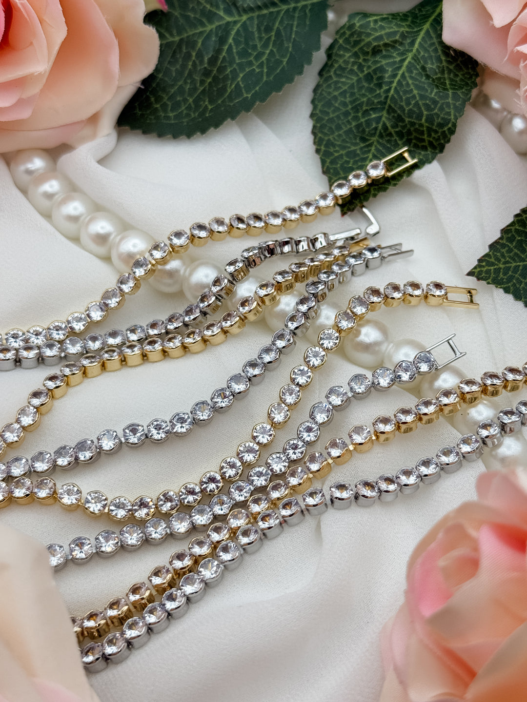 Celina Round Tennis Bracelet
