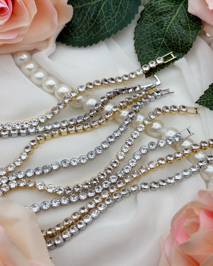 Celina Round Tennis Bracelet