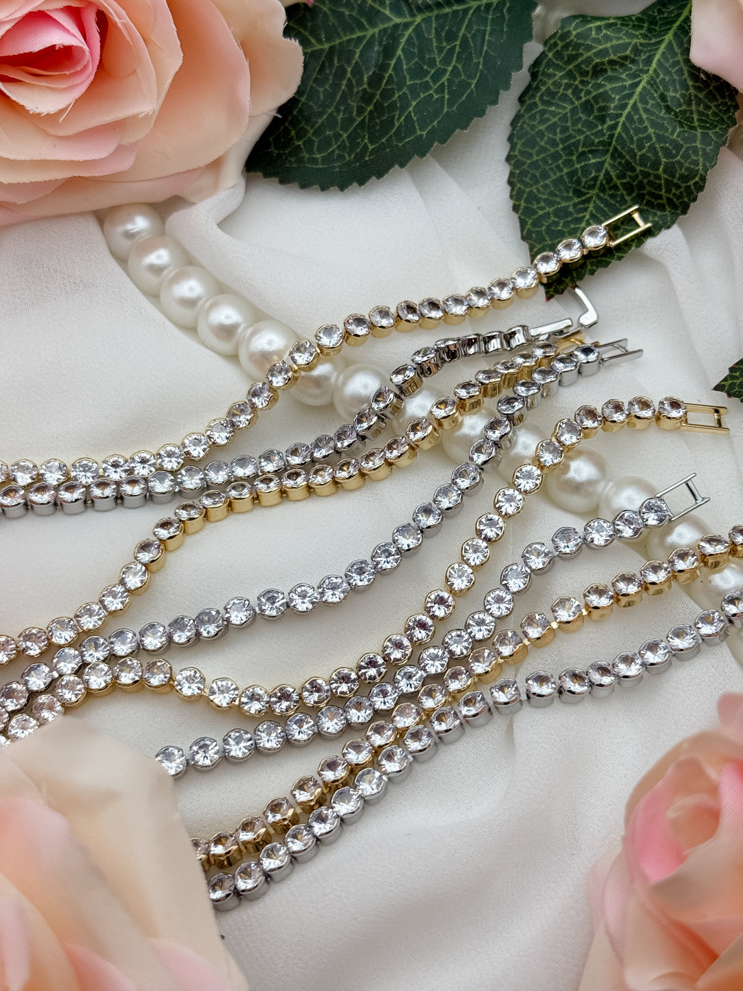 Celina Round Tennis Bracelet