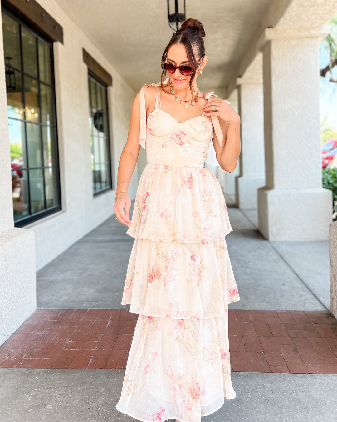 The Georgia Floral Dress
