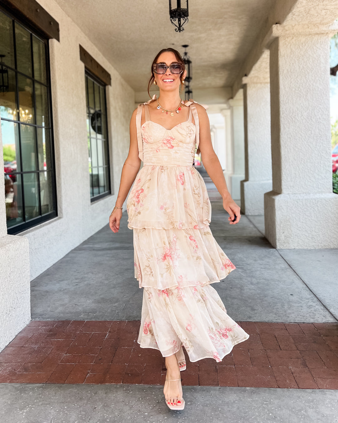 The Georgia Floral Dress
