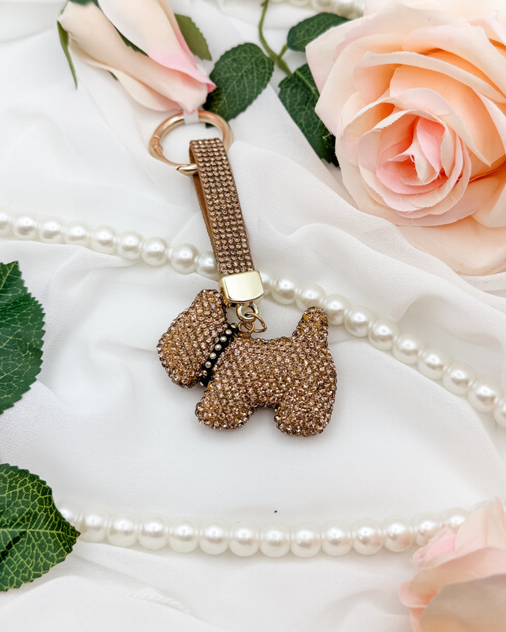 Dog Bling Keychain With Strap