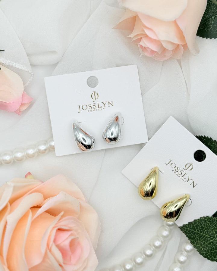 The Teardrop Stud Earrings