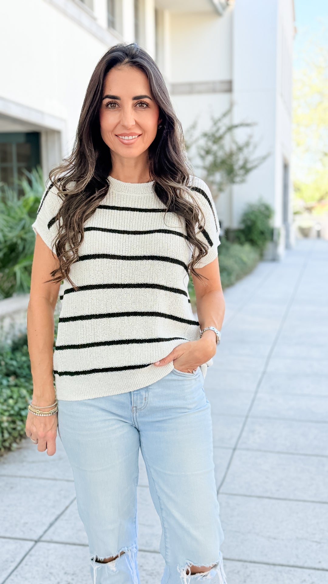 The Leila Striped Sweater