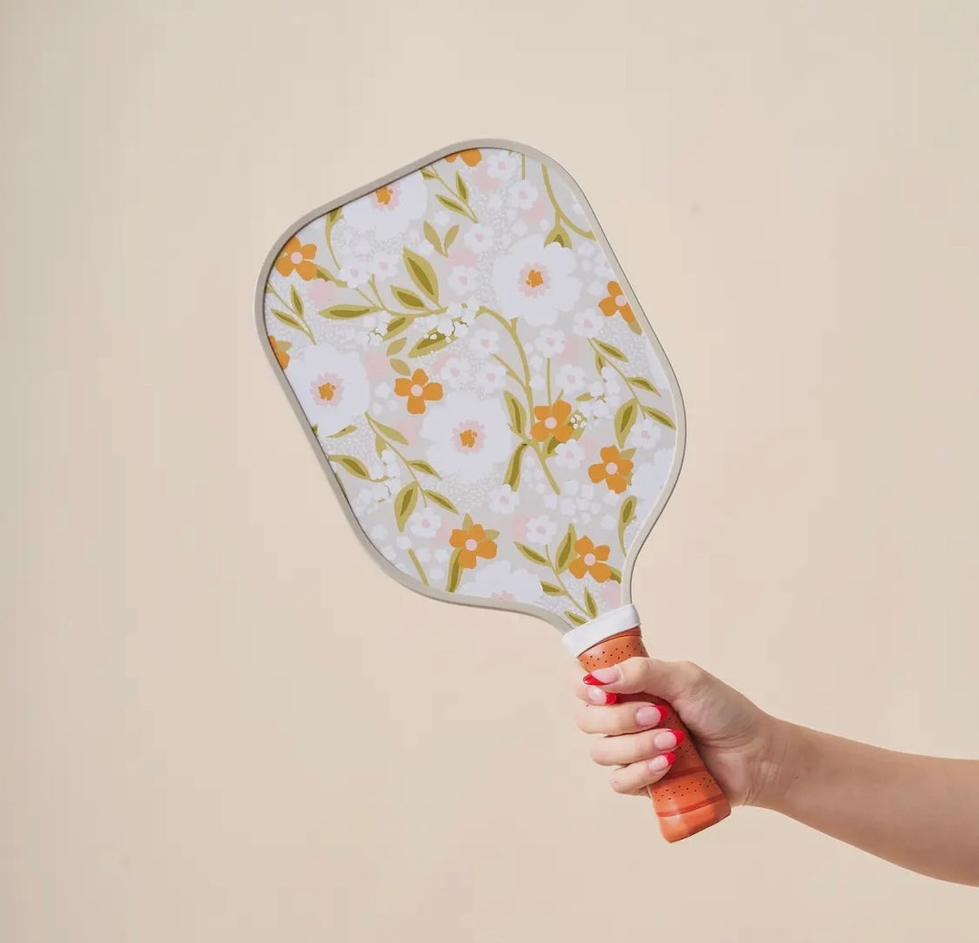 Pickleball Paddle - Floral Haven Sage