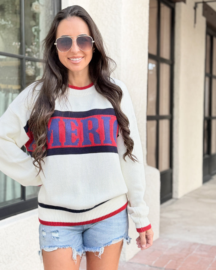 The Merritt Americana Graphic Sweater