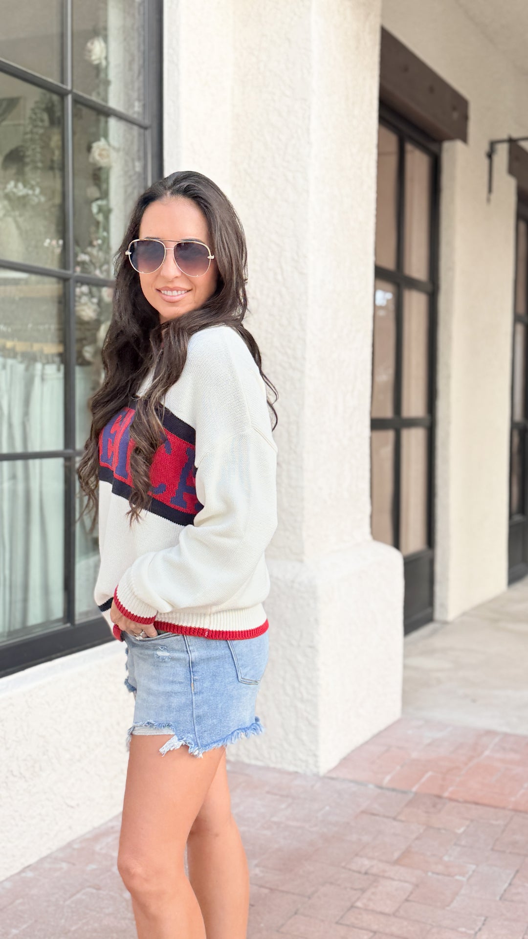 The Merritt Americana Graphic Sweater