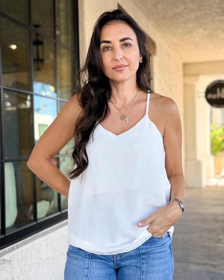 The Maryann Cami Top - Off White