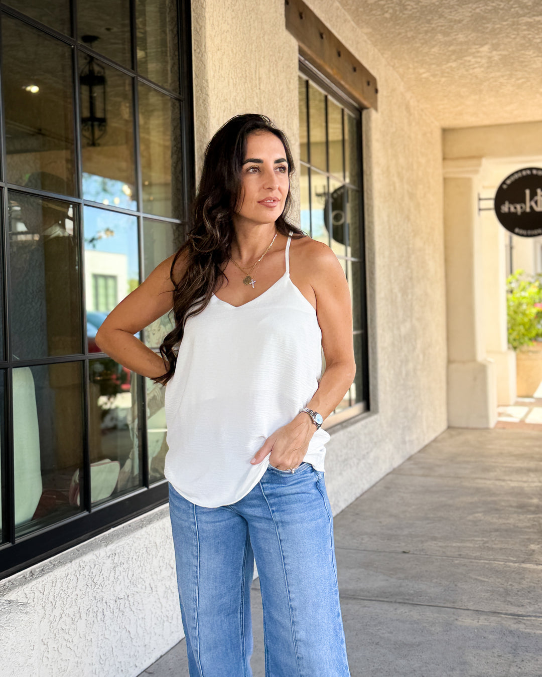 The Maryann Cami Top - Off White