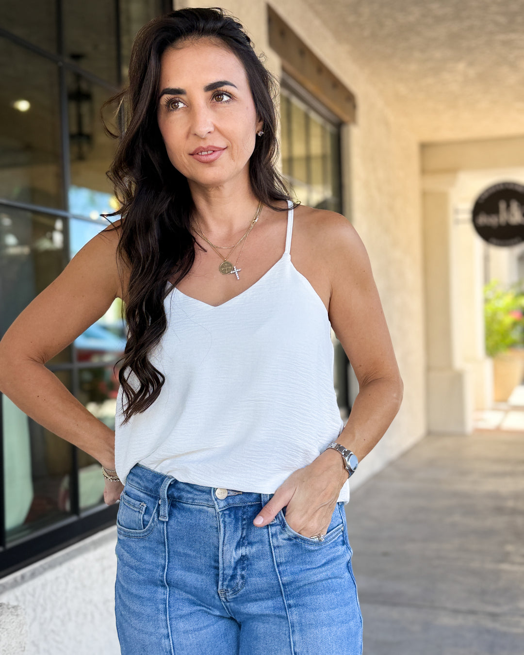 The Maryann Cami Top - Off White