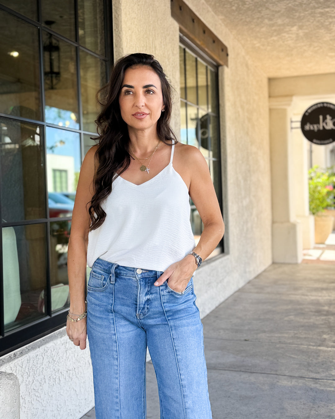 The Maryann Cami Top - Off White