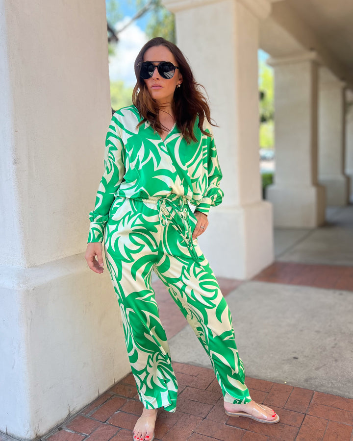 The Marisa Satin Wide Leg Pants