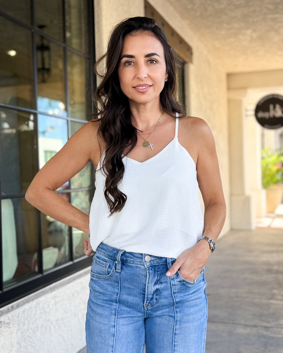 The Maryann Cami Top - Off White
