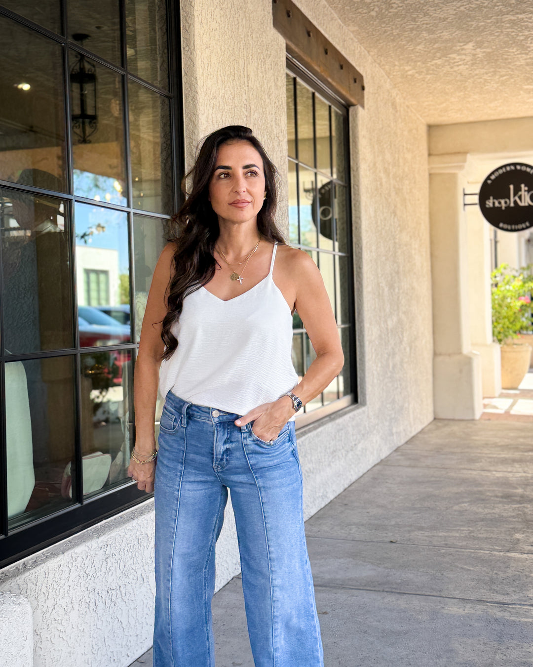 The Maryann Cami Top - Off White