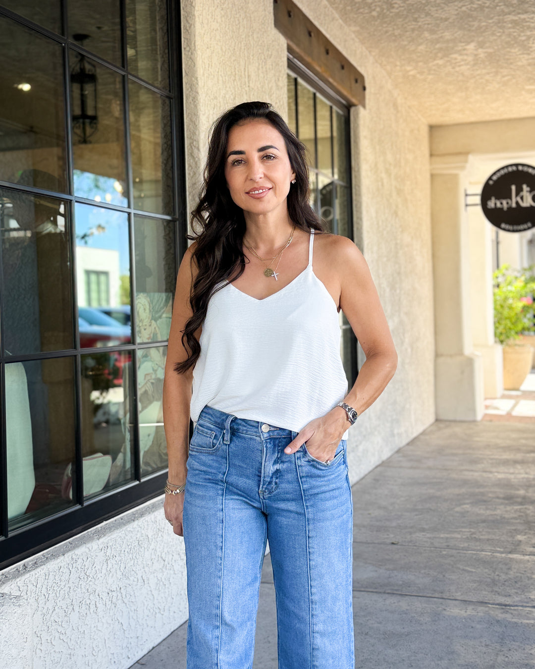 The Maryann Cami Top - Off White