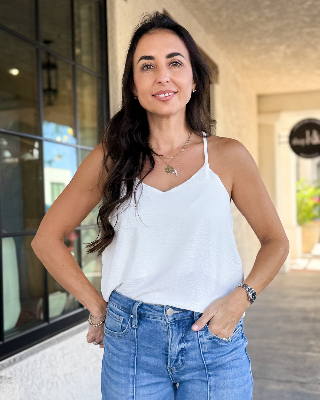 The Maryann Cami Top - Off White