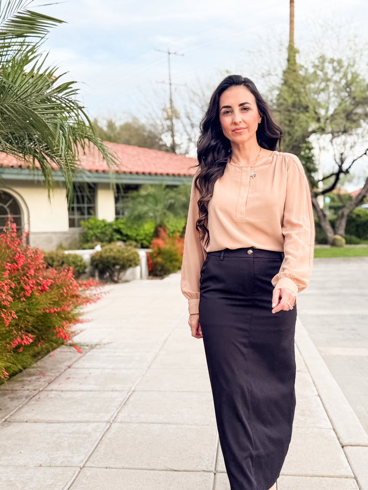 The Heather Chiffon Blouse