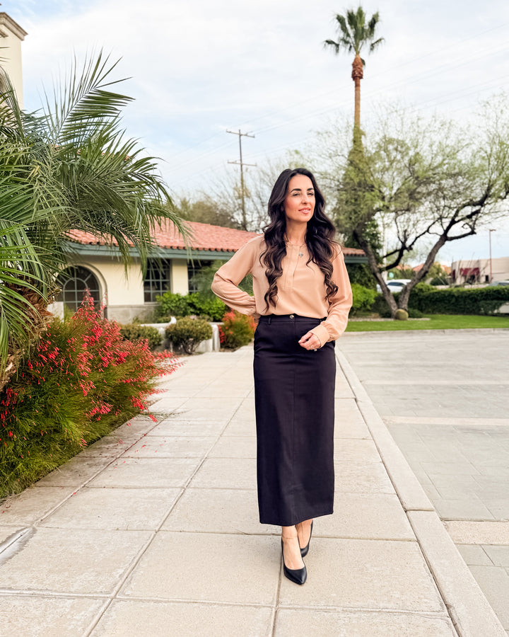 The Heather Chiffon Blouse