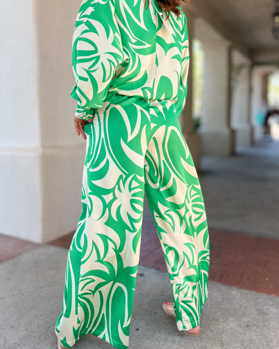 The Marisa Satin Wide Leg Pants