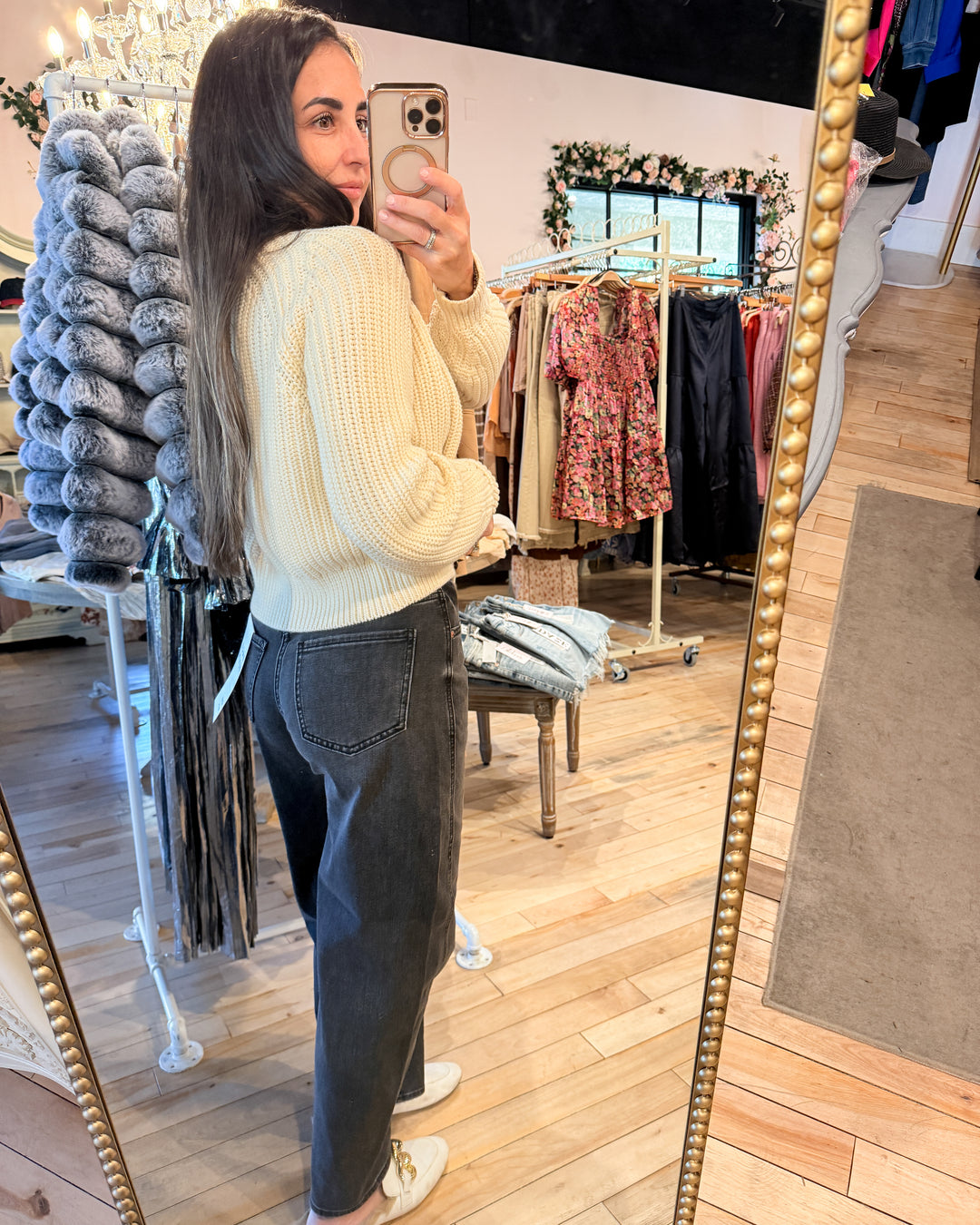 Westward Barrel Leg in Night Life Vintage by Daze Denim