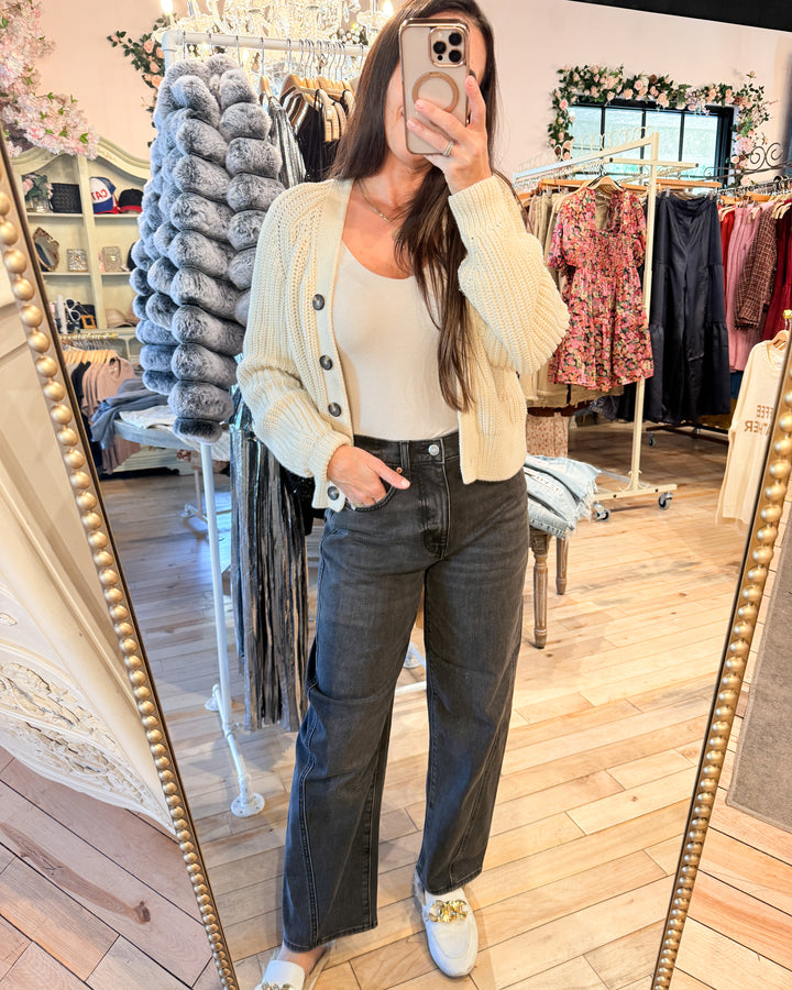 Westward Barrel Leg in Night Life Vintage by Daze Denim