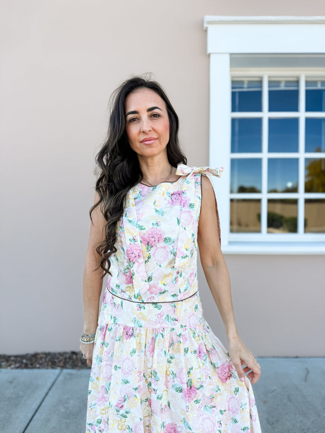 The Elegant Vintage Floral Skirt