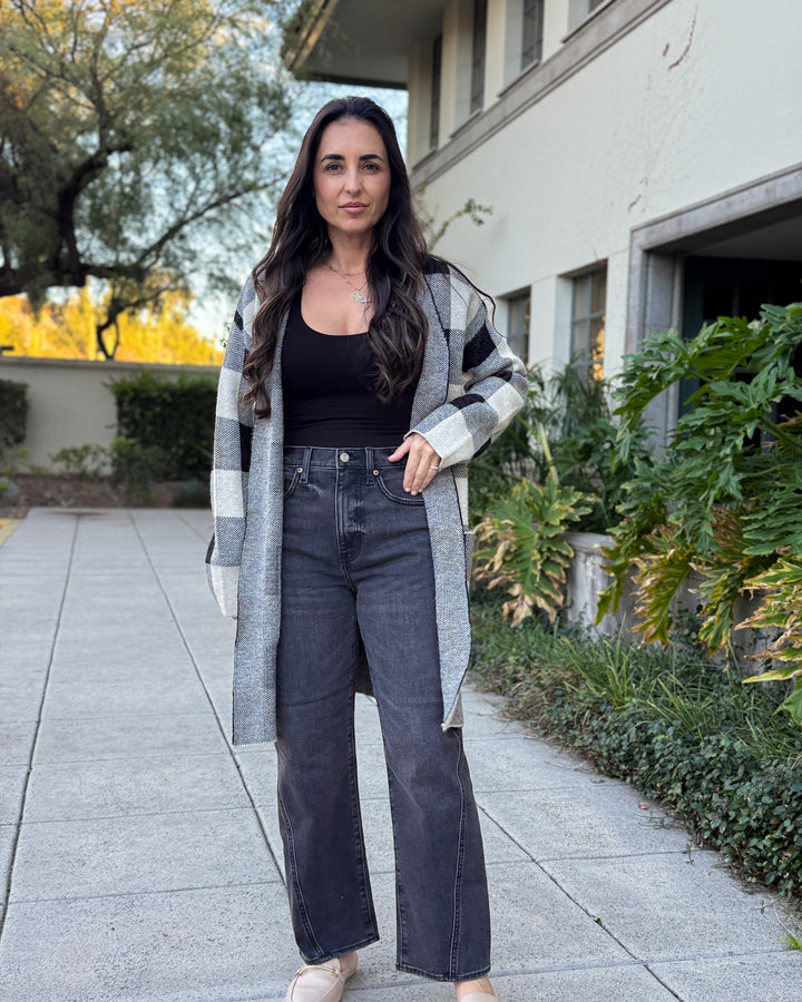 Westward Barrel Leg in Night Life Vintage by Daze Denim