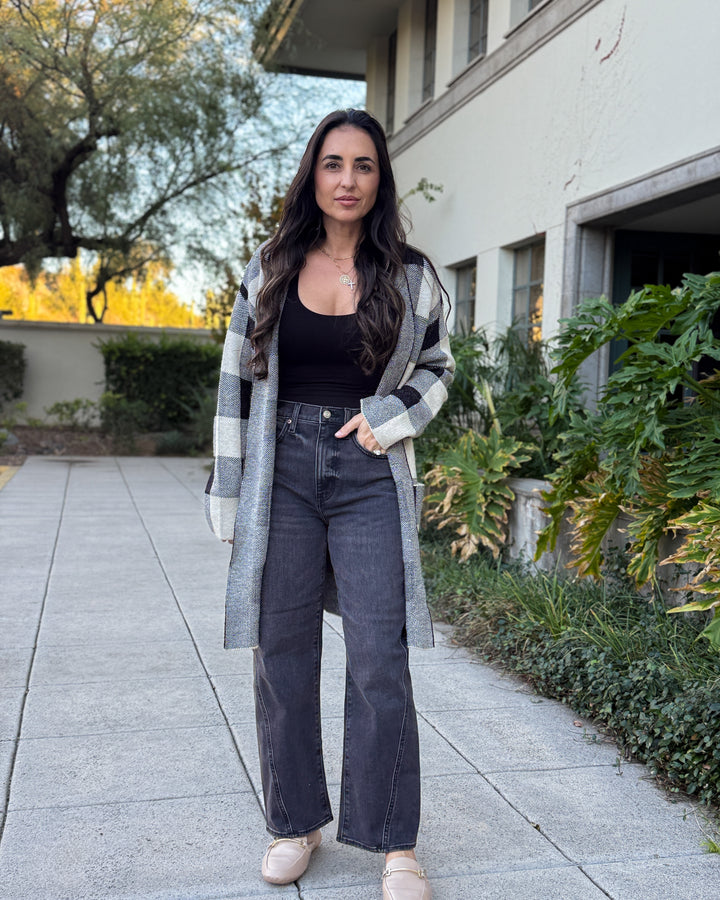 Westward Barrel Leg in Night Life Vintage by Daze Denim